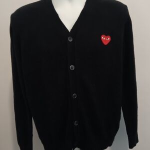 Comme Des Garcons PLAY Cardigan